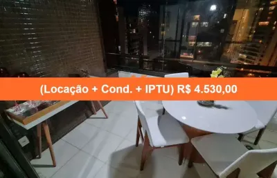 Alugue já seu apartamento no alphaville i em salvador-ba: 1 quarto, 1 sala, 1 banheiro, 1 vaga e 50m² de área!