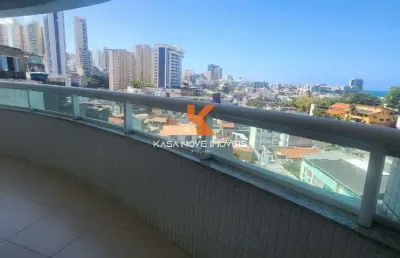 Apartamento à venda em ondina, salvador-ba! 2 quartos, 2 suítes, 2 salas, 3 banheiros, 2 vagas, 83,20 m².