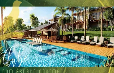 Casa em condomínio à venda - 2 quartos, 2 suítes, 2 salas, 3 banheiros, 2 vagas - praia do forte, mata de são joão-ba