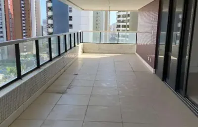 Apartamento de luxo com 4 suítes e 5 vagas de garagem no horto florestal, salvador-ba