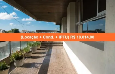 Aluguel de cobertura em salvador-ba, horto florestal: 4 quartos, 4 suítes, 2 salas, 7 banheiros, 4 vagas, 800m²