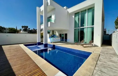 Sobrado com 3 dormitórios para alugar, 362 m² por r$ 16.718,90/mês - jardim vila paradiso - indaiat