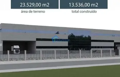 Galpão industrial com estrutura inovadora para venda ou locação