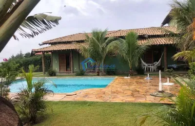 Chácara com 4 dormitórios à venda, 2050 m² por r$ 2.500.000,00 - terras de itaici - indaiatuba/sp