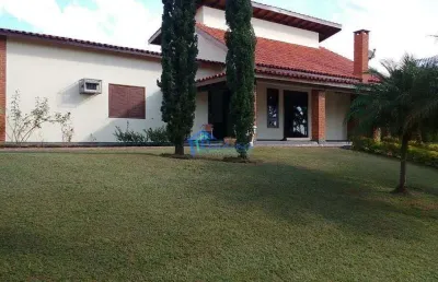 Chácara com 3 dormitórios à venda, 5000 m² por r$ 3.500.000,00 - lagos de shanadu - indaiatuba/sp