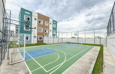 Apartamento 45m² - 02 dormitórios - cidade jardim - são josé dos pinhais