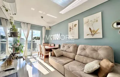 Apartamento 64m² - 02 dormitórios - carioca - são josé dos pinhais