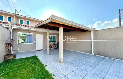 Sobrado em condomínio 120m² - 03 dormitórios - cruzeiro - são josé dos pinhais