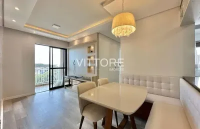 Apartamento 54m² - 02 dormitórios - santo antônio - são josé dos pinhais