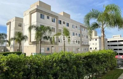 Apartamento 38m² - 02 dormitórios - santo antônio - são josé dos pinhais