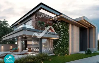 Cond. quinta das marinas - cond. quinta das marinas, casa duplex, 04 suítes, terreno + planta personalizada, manaus am.