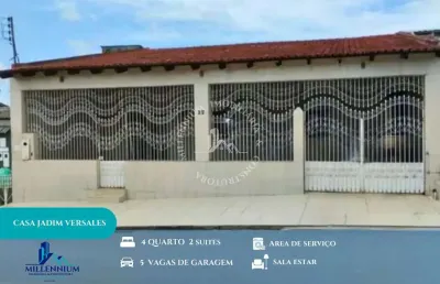 Casa jardim de versalhes 4 quartos c/ 2 suítes com 220 m²