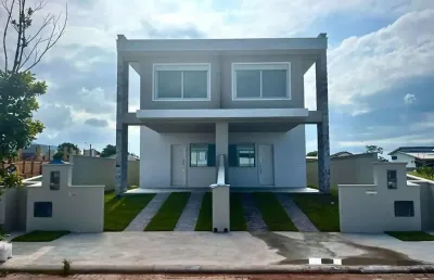 Casa nova em lot. planejado próximo a praia r$ 9.900, o metro