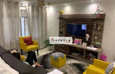 Sobrado com 3 dormitórios à venda, 210 m² por r$ 620.000,00 - vila planalto - são bernardo do campo/sp
