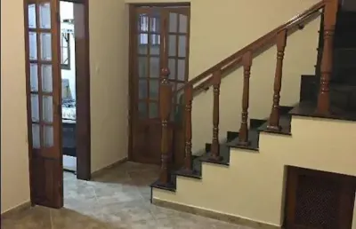 Sobrado residencial à venda, vila scarpelli, santo andré.