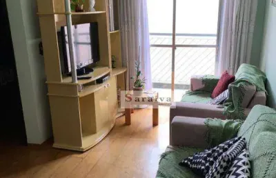Apartamento com 2 dormitórios à venda, 67 m² por r$ 320.000,00 - taboão - são bernardo do campo/sp