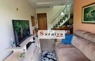 Cobertura com 3 dormitórios à venda, 144 m² por r$ 650.000,00 - rudge ramos - são bernardo do campo/sp