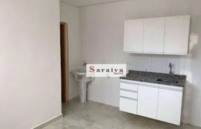 Apartamento com 1 dormitório para alugar, 32 m² por r$ 700,00/mês - casa grande - diadema/sp