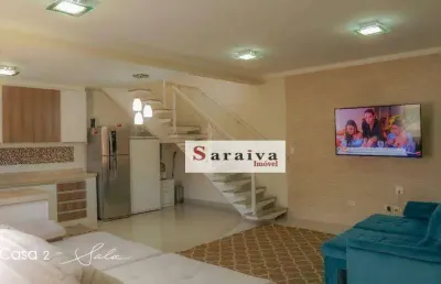 Sobrado com 5 dormitórios à venda, 260 m² por r$ 1.970.000,00 - jardim hollywood - são bernardo do campo/sp