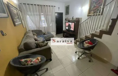 Sobrado com 2 dormitórios à venda por r$ 520.000,00 - vila caminho do mar - são bernardo do campo/sp