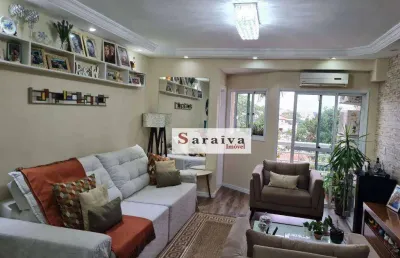 Apartamento com 3 dormitórios à venda, 134 m² por r$ 700.000,00 - vila caminho do mar - são bernardo do campo/sp