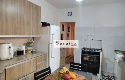 Casa com 2 dormitórios à venda, 142 m² por r$ 650.000,00 - vila valparaíso - santo andré/sp