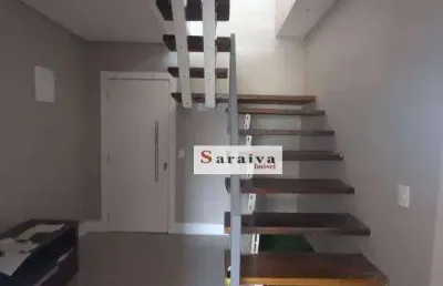 Cobertura com 3 dormitórios à venda, 130 m² por r$ 530.000,00 - jardim são paulo - são bernardo do campo/sp