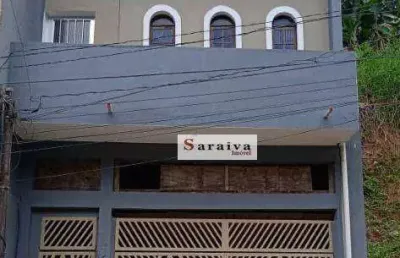 Sobrado à venda, 110 m² por r$ 370.000,00 - jardim cerqueira leite - mauá/sp