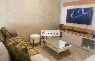 Flat com 2 dormitórios à venda, 72 m² por r$ 636.000 - pitangueiras - guarujá/sp