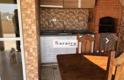 Cobertura à venda, 185 m² por r$ 1.060.000,00 - rudge ramos - são bernardo do campo/sp