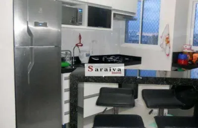 Apartamento com 2 dormitórios à venda, 49 m² por r$ 330.000,00 - vila palmares - santo andré/sp