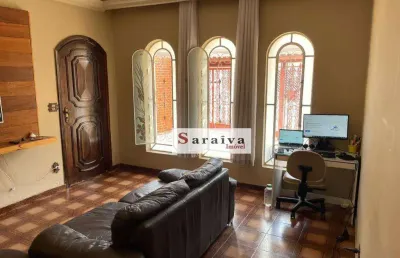 Casa com 3 dormitórios à venda, 257 m² por r$ 1.050.000,00 - vila scarpelli - santo andré/sp