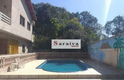 Chácara com 2 dormitórios à venda, 750 m² por r$ 798.000,00 - cidade recreio da borda do campo - santo andré/sp