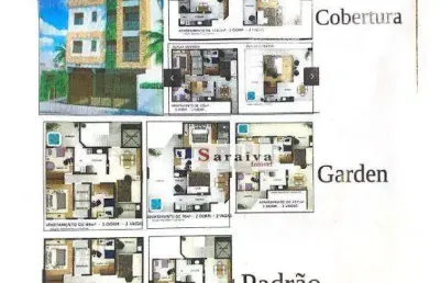 Cobertura com 3 dormitórios à venda, 155 m² por r$ 878.000 - vila euclides - são bernardo do campo/sp