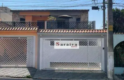 Sobrado com 4 dormitórios à venda, 150 m² por r$ 950.000,00 - paulicéia - são bernardo do campo/sp