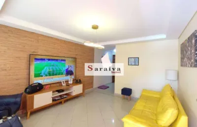 Sobrado com 3 dormitórios à venda, 168 m² por r$ 870.000,00 - assunção - são bernardo do campo/sp