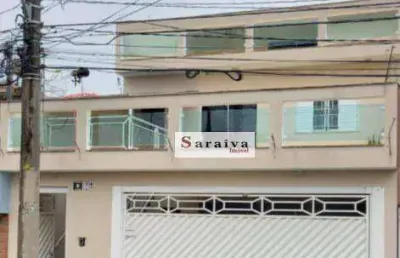 Sobrado com 3 dormitórios à venda, 219 m² por r$ 1.300.000,00 - vila bela vista - santo andré/sp