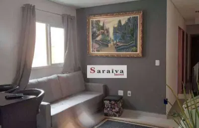 Cobertura com 3 dormitórios à venda, 140 m² por r$ 670.000 - paraíso - santo andré/sp