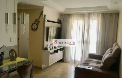 Apartamento à venda, 47 m² por r$ 320.000,00 - taboão - são bernardo do campo/sp