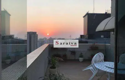 Cobertura com 3 dormitórios à venda, 162 m² por r$ 1.468.000 - santa paula - são caetano do sul/sp
