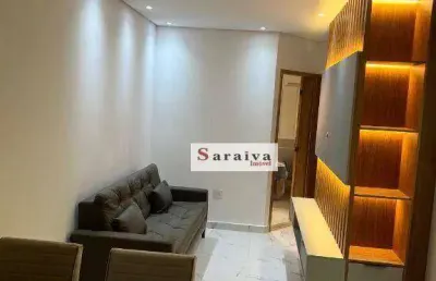 Cobertura com 2 dormitórios à venda, 84 m² por r$ 445.000,00 - vila curuçá - santo andré/sp