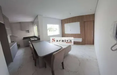 Cobertura com 3 dormitórios à venda, 140 m² por r$ 685.000,00 - vila curuçá - santo andré/sp