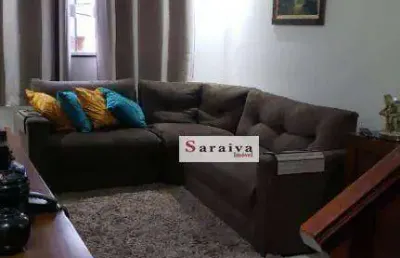 Sobrado com 3 dormitórios à venda, 114 m² por r$ 532.000,00 - jardim progresso - santo andré/sp