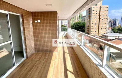 Apartamento com 2 dormitórios à venda, 79 m² por r$ 550.000,00 - tupi - praia grande/sp