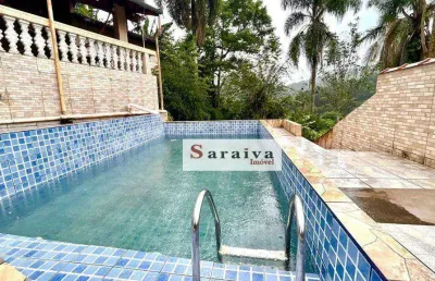 Chácara com 4 dormitórios à venda, 2106 m² por r$ 935.000,00 - jardim pilar velho (santa luzia) - ribeirão pires/sp