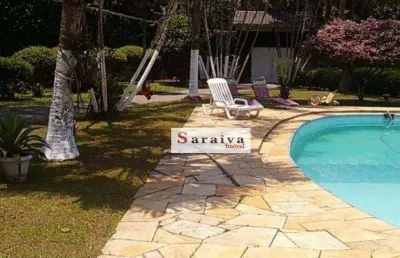 Chácara com 6 dormitórios à venda, 2000 m² por r$ 3.500.000,00 - sítio do francês - ribeirão pires/sp