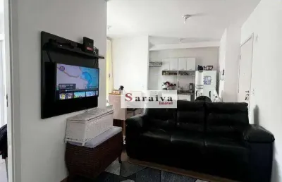 Apartamento com 2 dormitórios à venda, 45 m² por r$ 370.000,00 - centro - diadema/sp