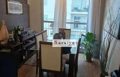 Apartamento com 3 dormitórios à venda, 67 m² por r$ 445.000 - vila homero thon - santo andré/sp