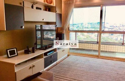 Apartamento com 4 dormitórios à venda, 186 m² por r$ 1.170.000,00 - rudge ramos - são bernardo do campo/sp