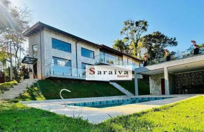 Casa com 4 dormitórios à venda, 300 m² por r$ 2.200.000,00 - rio abaixo - atibaia/sp
